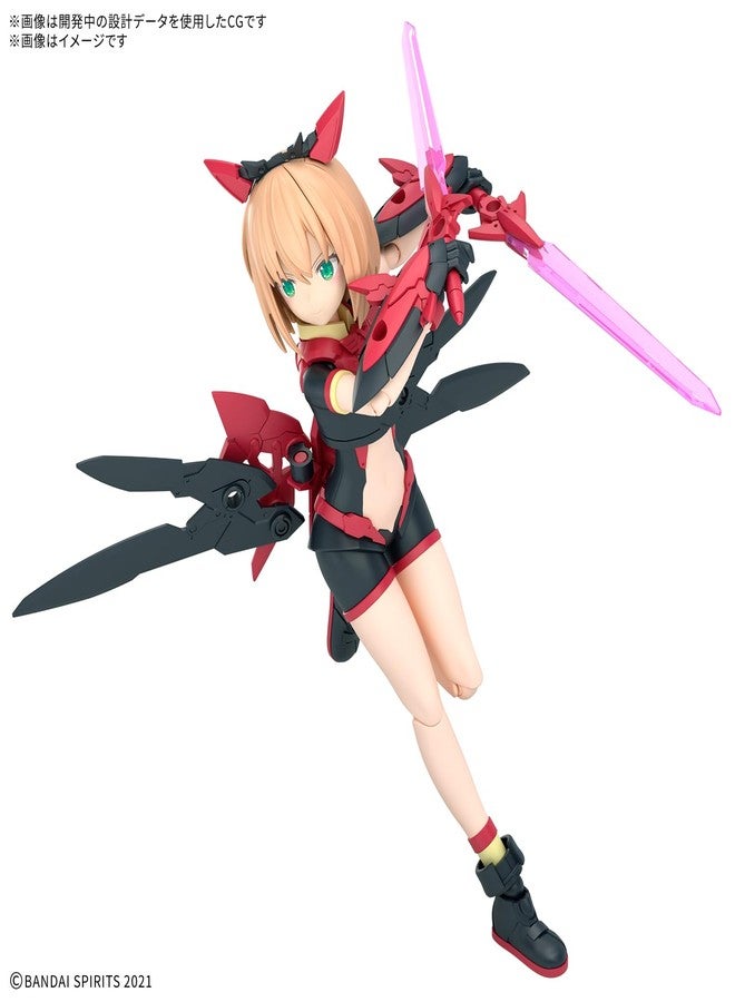 Bandai Spirits 30MS Tiera (Dahlia Wear) [Color B] Color Coded Plastic Model - Image 3